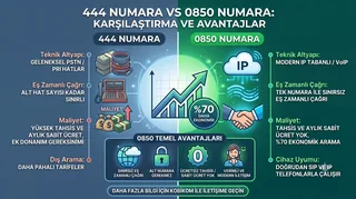 444 Numara ile 0850 Numara Arasındaki Farklar Nelerdir?